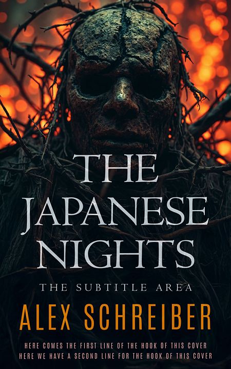 Related Premade Horror Book Cover: Raw Sienna #34304