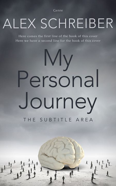 Related Premade Self-Improvement & Self-Help Book Cover: Oslo Gray #34316