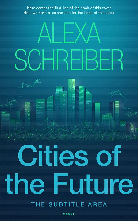 Related Premade Science Fiction Book Cover: Deep Sea Green #34681