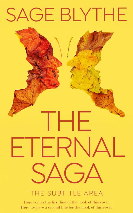 Related Premade Abstract Book Cover: Energy Yellow #34931