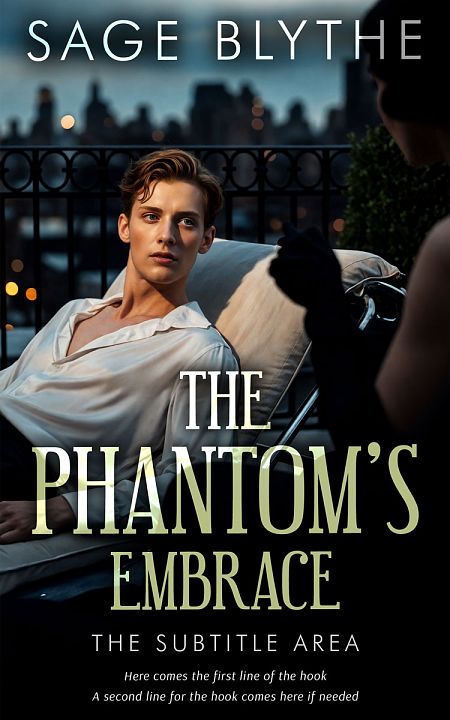 Related Premade Mystery & Thriller & Suspense Book Cover: Heathered Gray #35089